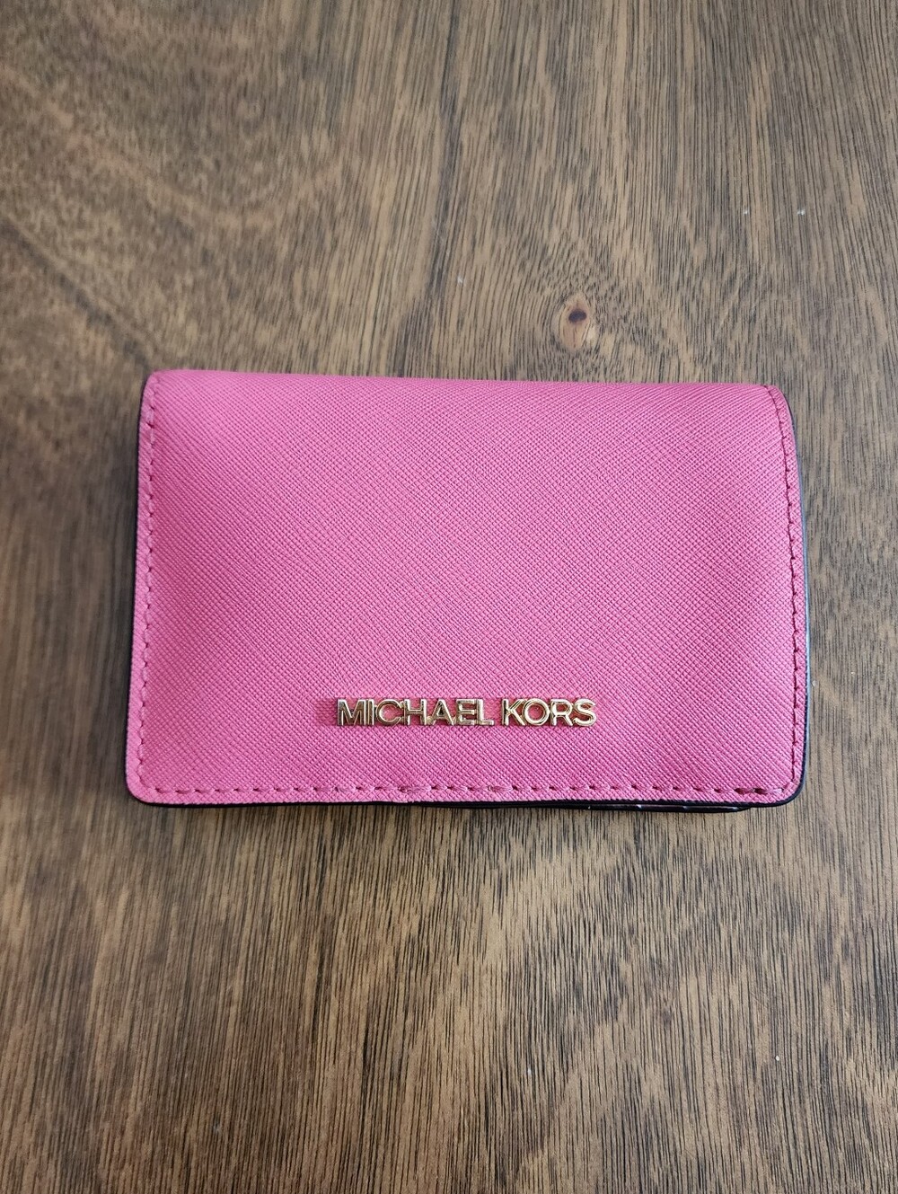Michael Kors Bifold Bubblegum Pink Wallet  Barbiecore